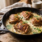 Creamy Garlic Steak